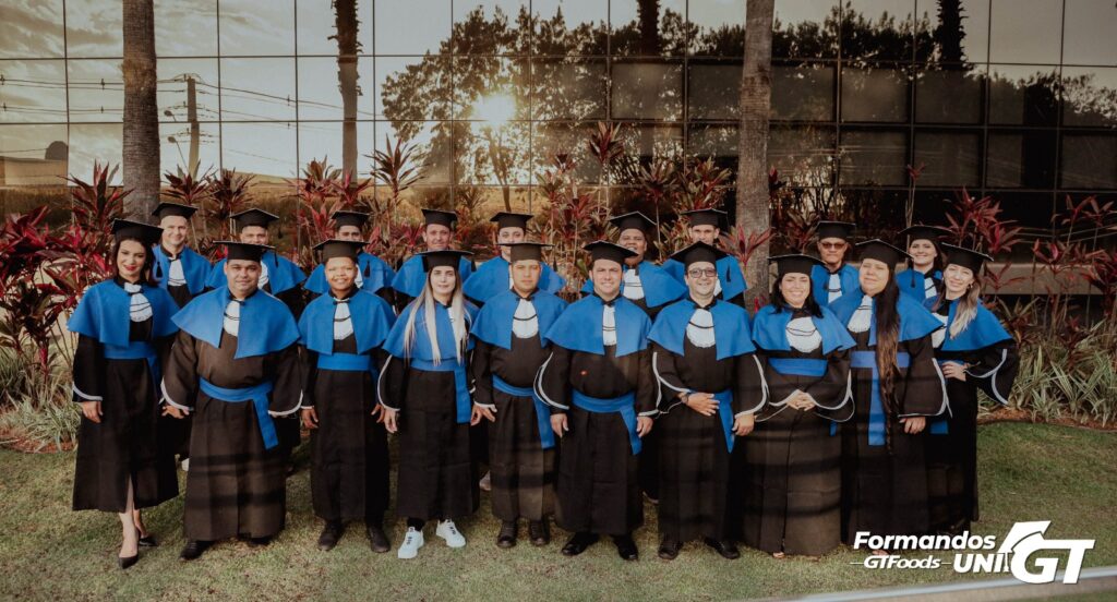 GTFoods comemora formatura de novos profissionais em parceria com o Unicive