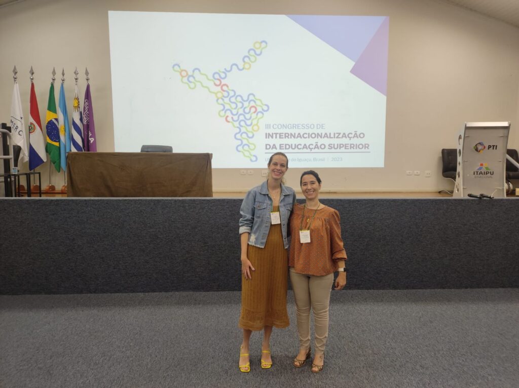 Professoras do Unicive participam de Congresso de Internacionalização da Educação Superior, em Foz do Iguaçu