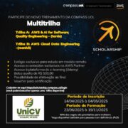 Unicive firma parceria com a Compass UOL para estágio remunerado em tecnologia