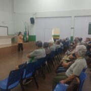 Unicive marca presença em Pré-Conferência Municipal dos Direitos da Pessoa Idosa